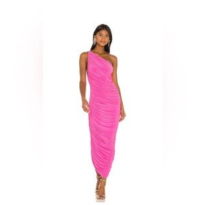 X Revolve Diana Gown, Norma Kamala, Orchid Pink, size large